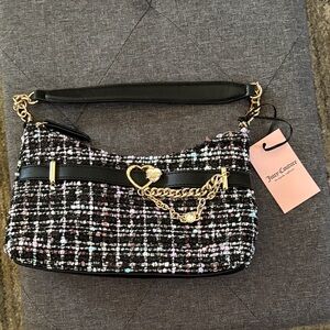 Juicy Couture Multicolor Tweed Shoulder Bag